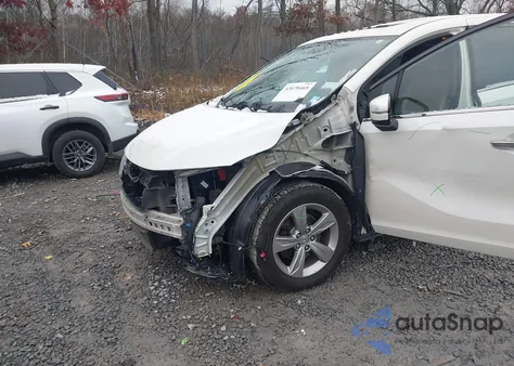 2018 Honda Odyssey Ex-L from USA, damaged, VIN 5FNRL6H77JB041571